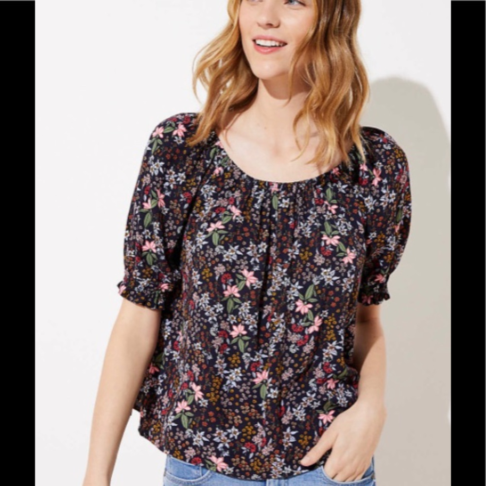 LOFT floral top
